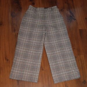 Express Women's Brown Checkered Pants